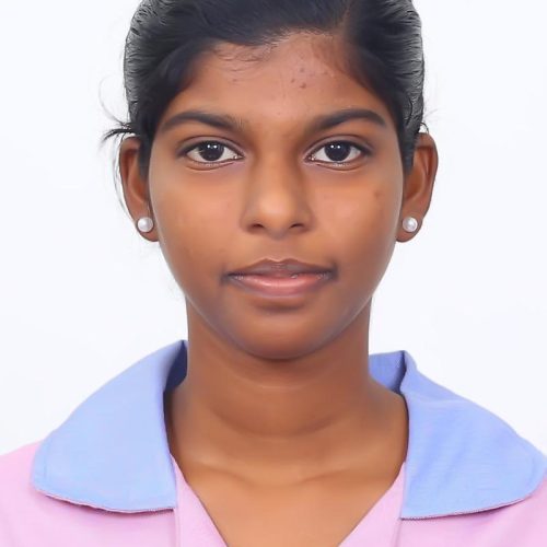 Deepika III Rank holder from Apollo Nursing College