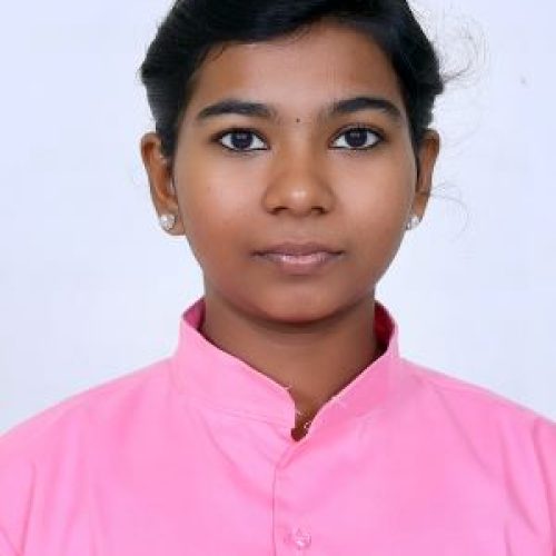PRIYADHARSHINI – I Rank PRIYADHARSHINI